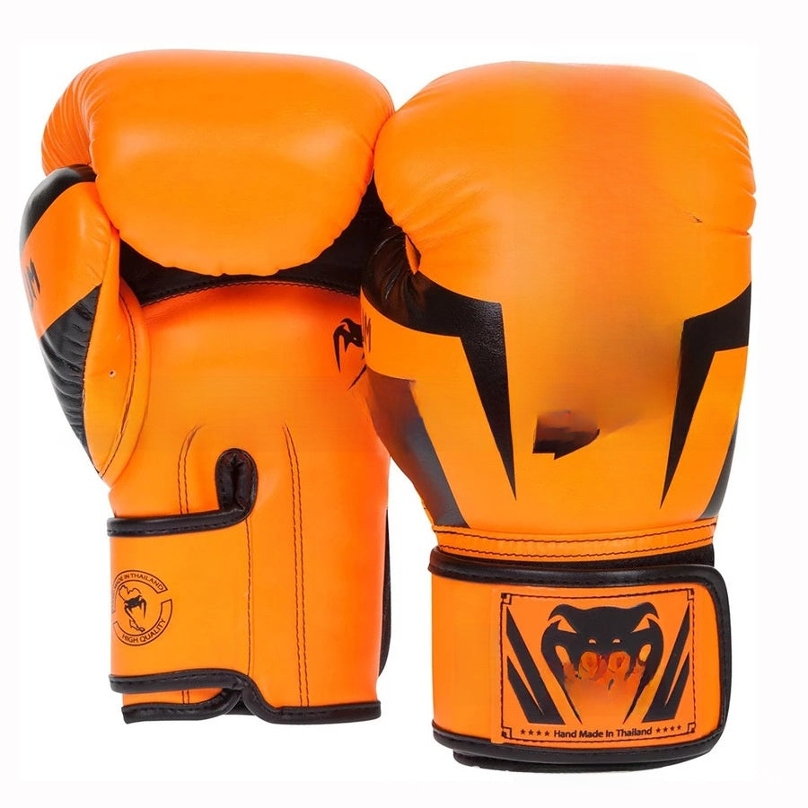 Professional Boxing Gloves – PU Leather for Training & Competitive MMA | 6oz to 16oz