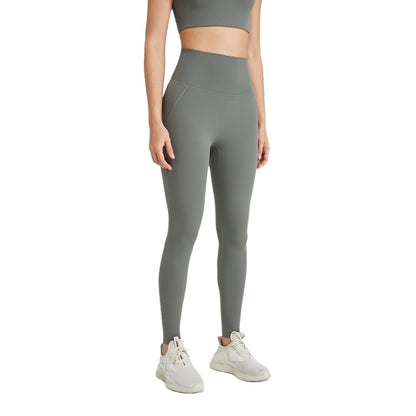 Women's Seamless Peach-Lift Yoga Leggings – Back Pocket, 17 Colors