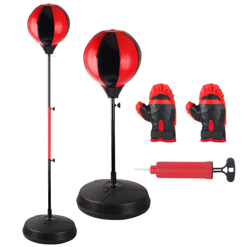 Boxing Speed Ball Set – Reflex Punching Bag with Gloves & Tumbler Base